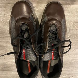 New America'S Cup Bike Fabric Sneakers